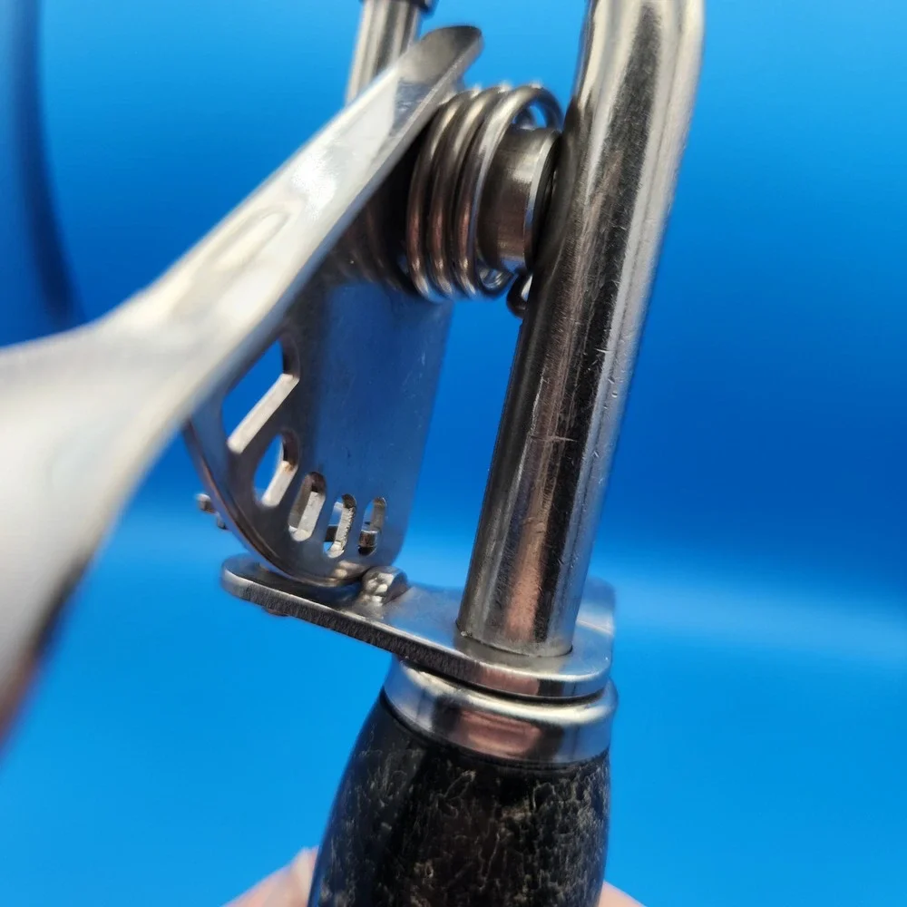 Vintage‎ Edward Don Stainless Ice Cream Scoop Made in USA